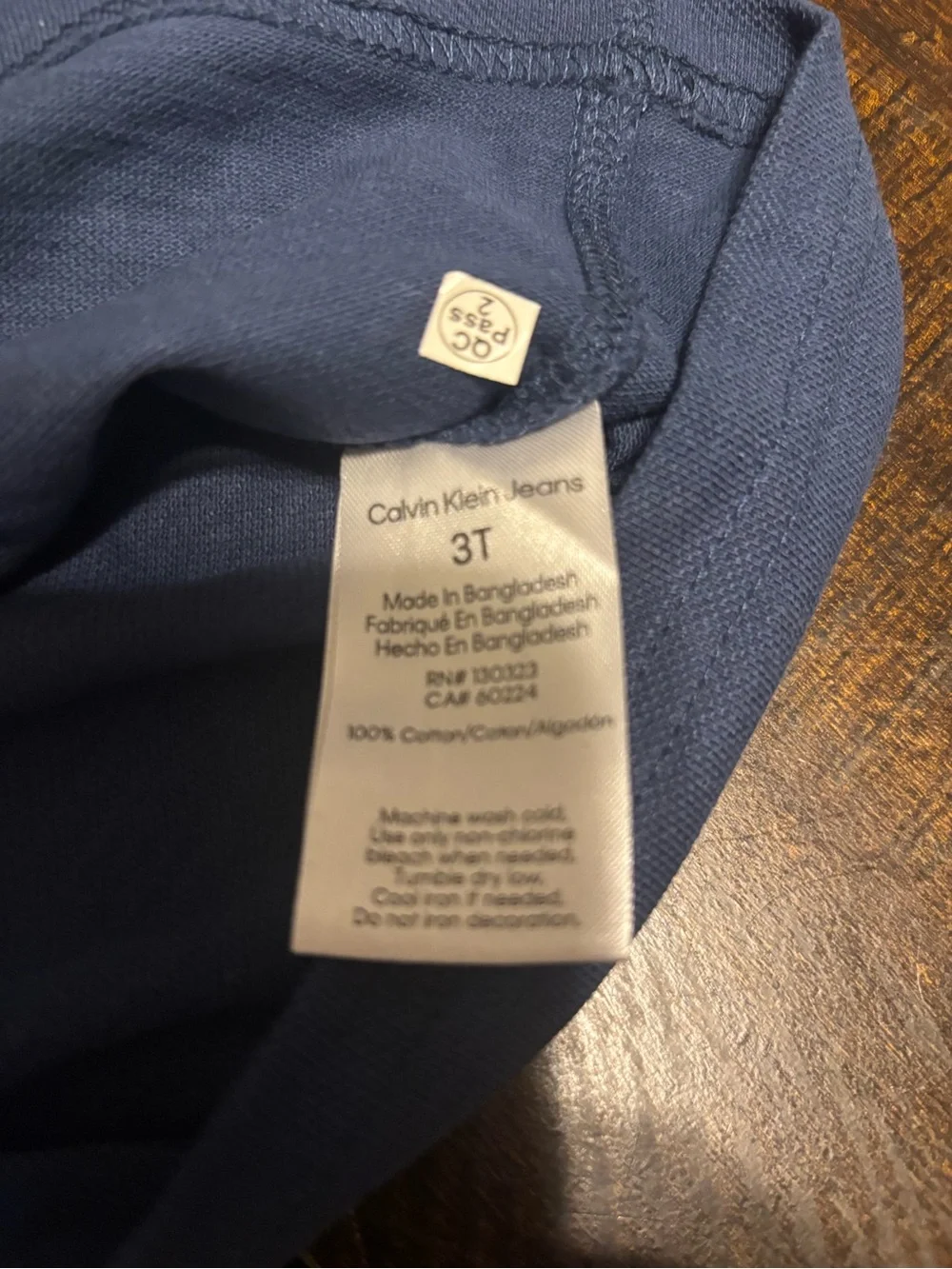 Calvin Klein Kids Light Gray Elastic Waist Jogger Pants